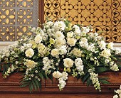 funeral flowers for the casket