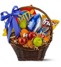 Superbowl gift basket