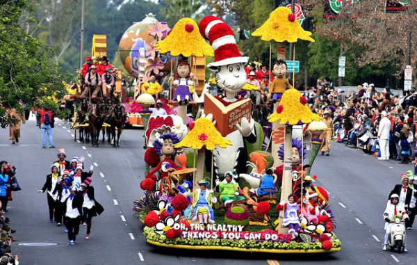 Dr Seuss Rose Parade