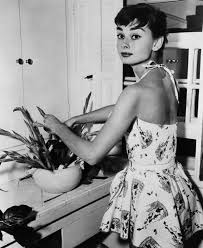 Audrey Hepburn Flower Design