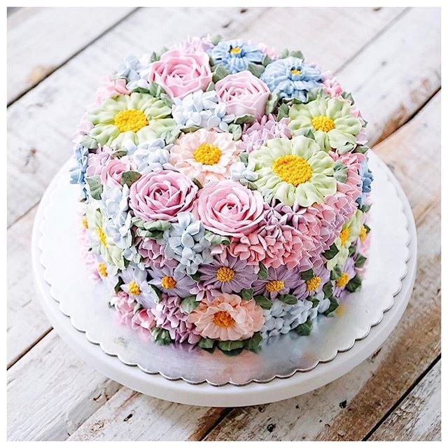 Keyla's spring themed birthday cake | Catherine Thomas | Flickr